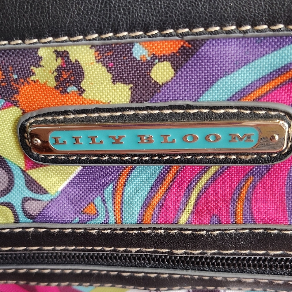 Lily Bloom Colorful Abstract Crossbody Bag